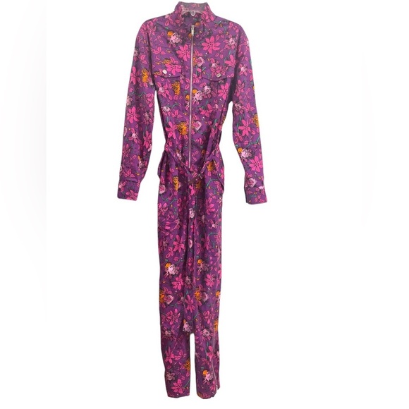 NWOT Derek Lam 10 Crosby Preston Utility Belt Jumpsuit Size 8 - Picture 2 of 15